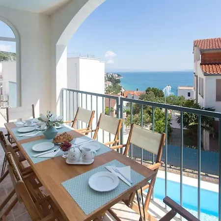 וילה Luxury Villa, 40 Sqm Heated Private Pool, Gym, Seaview, 200m To Beach, 7 Bedrooms *